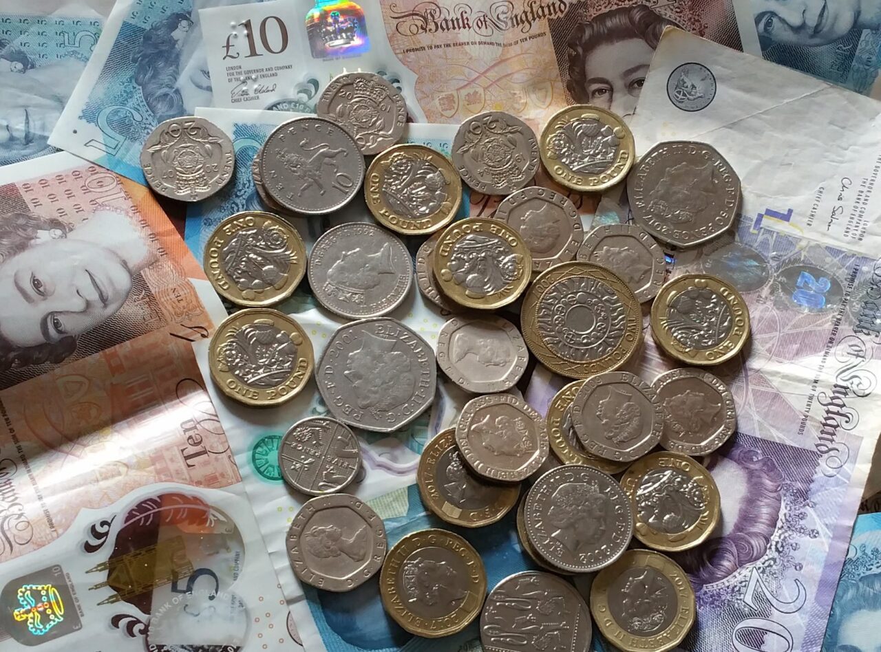 gold round coins on white printer paper