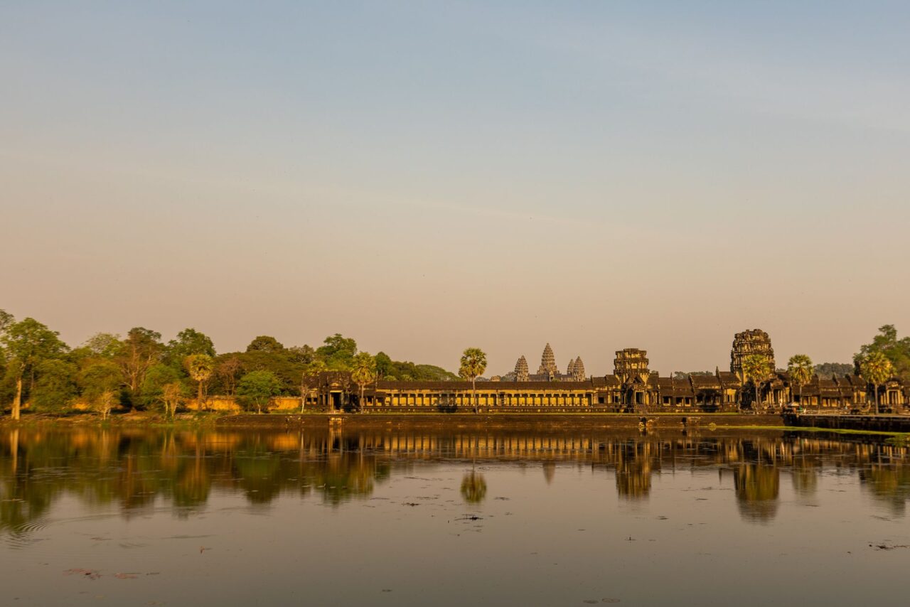 ancient buddhist temple building